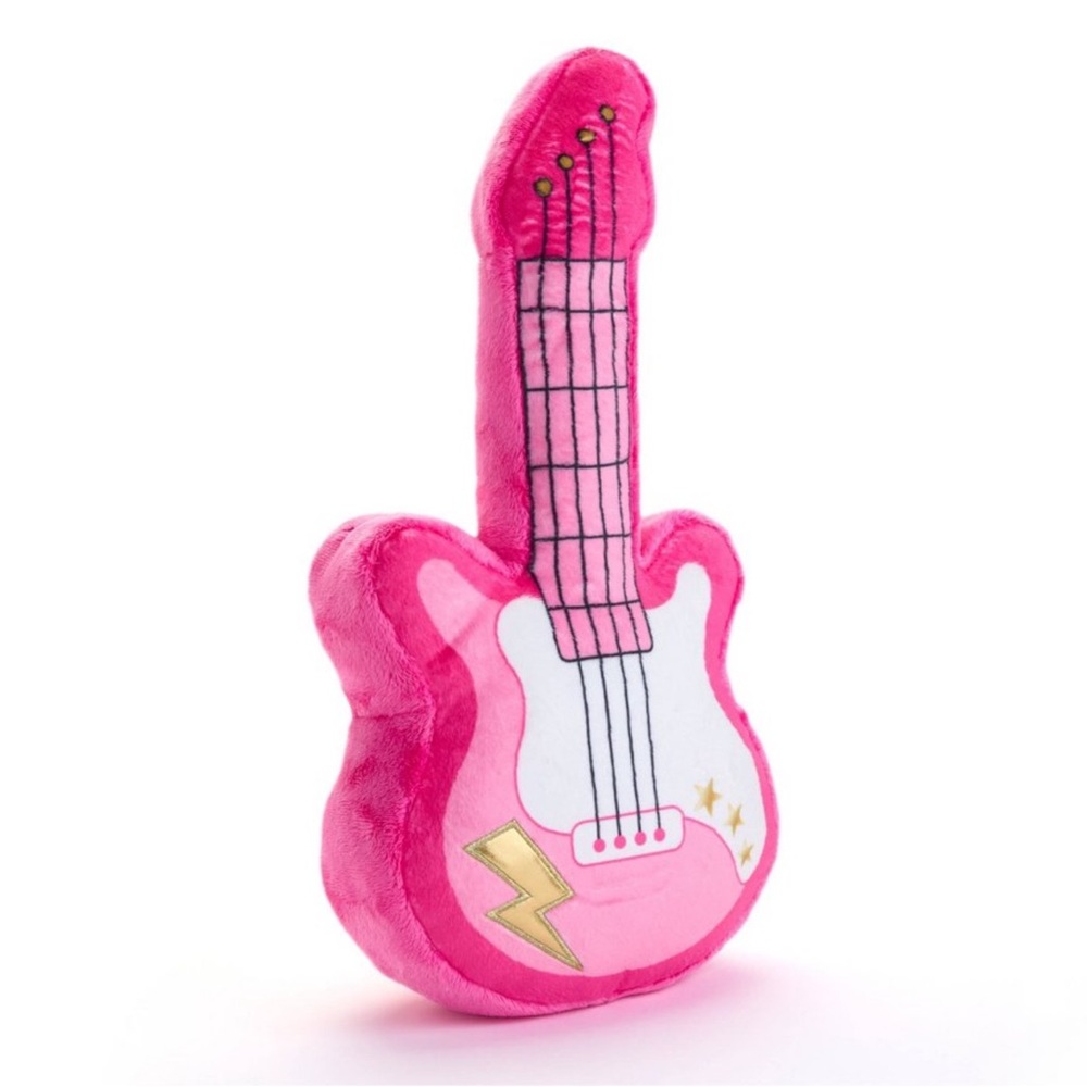 Pink Plush Guitar Toy